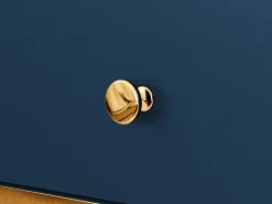 Sengebord Flonovu 111 (Mørkeblå + Gylden)