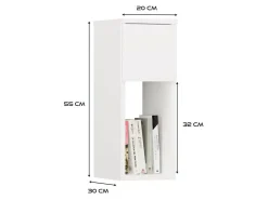 Sengebord Mandeville 304 (Artisan eg)