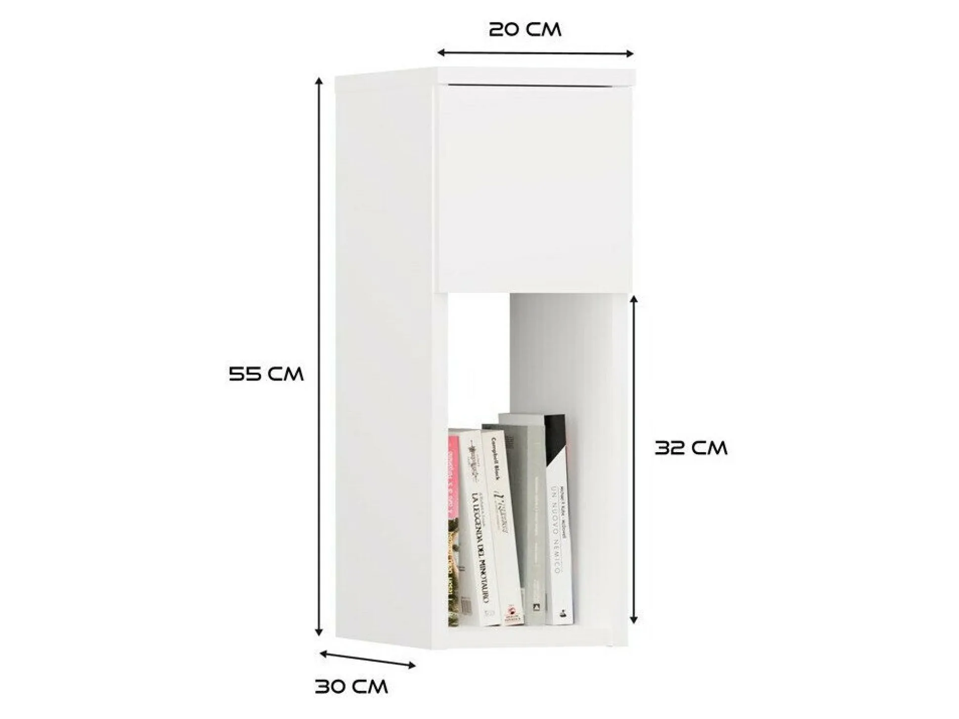 Sengebord Mandeville 304 (Artisan eg)