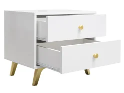 Sengebord Monfera 101 (Hvid)