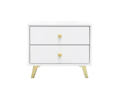 Sengebord Monfera 101 (Hvid)