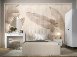 Sengebord Mormavu 109 (Mat hvid)