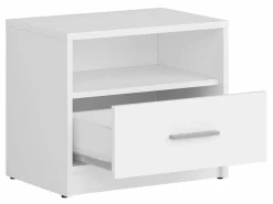 Sengebord Novsore 102 (Hvid)