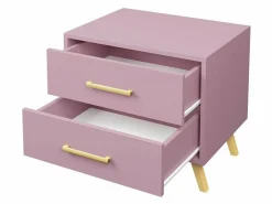 Sengebord Rosa (Grøn + Gylden)