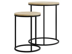 Sidebordesæt Iter (Lyst træ)