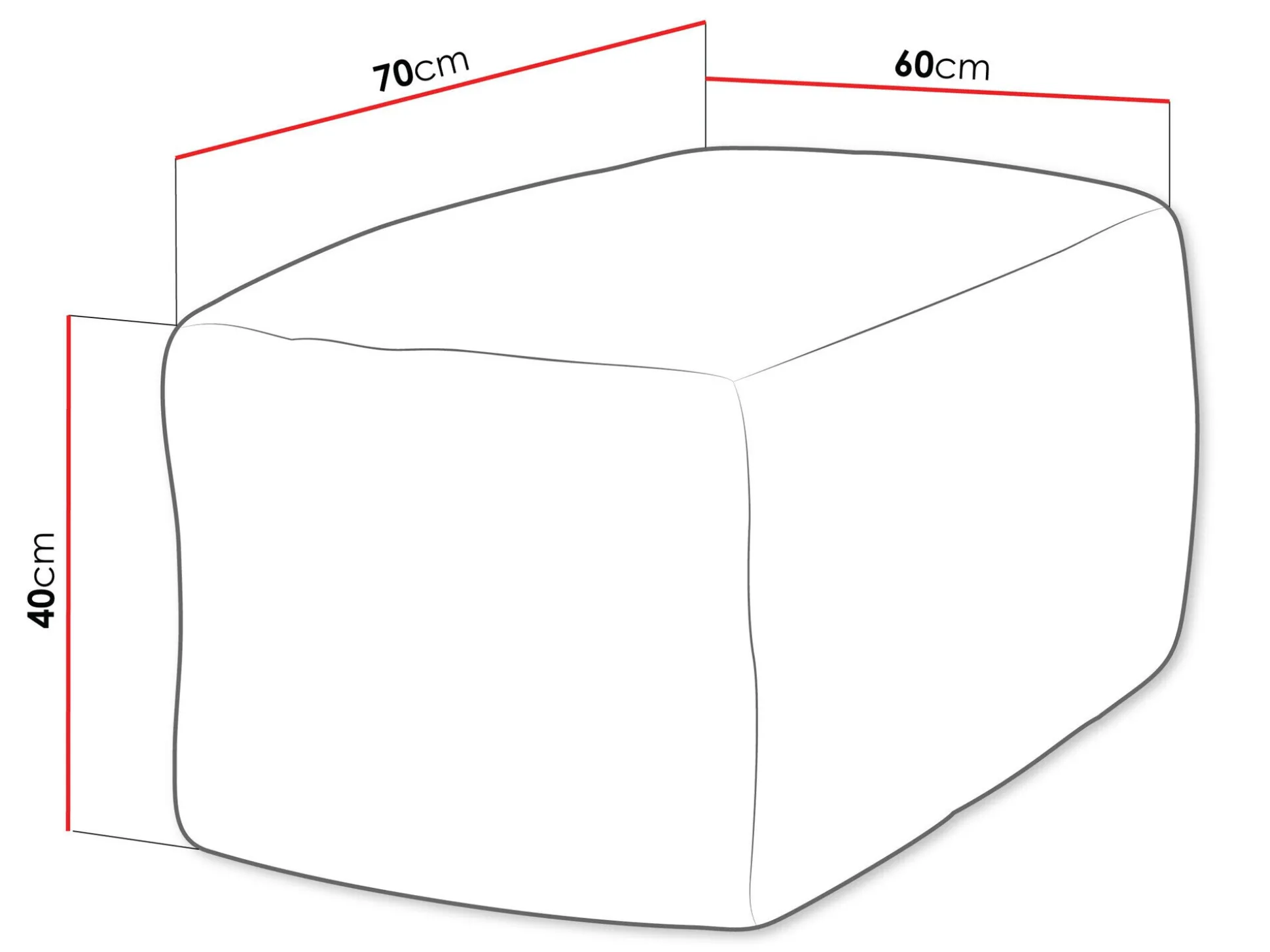 Sækkestol Passeral I (Poso 100)