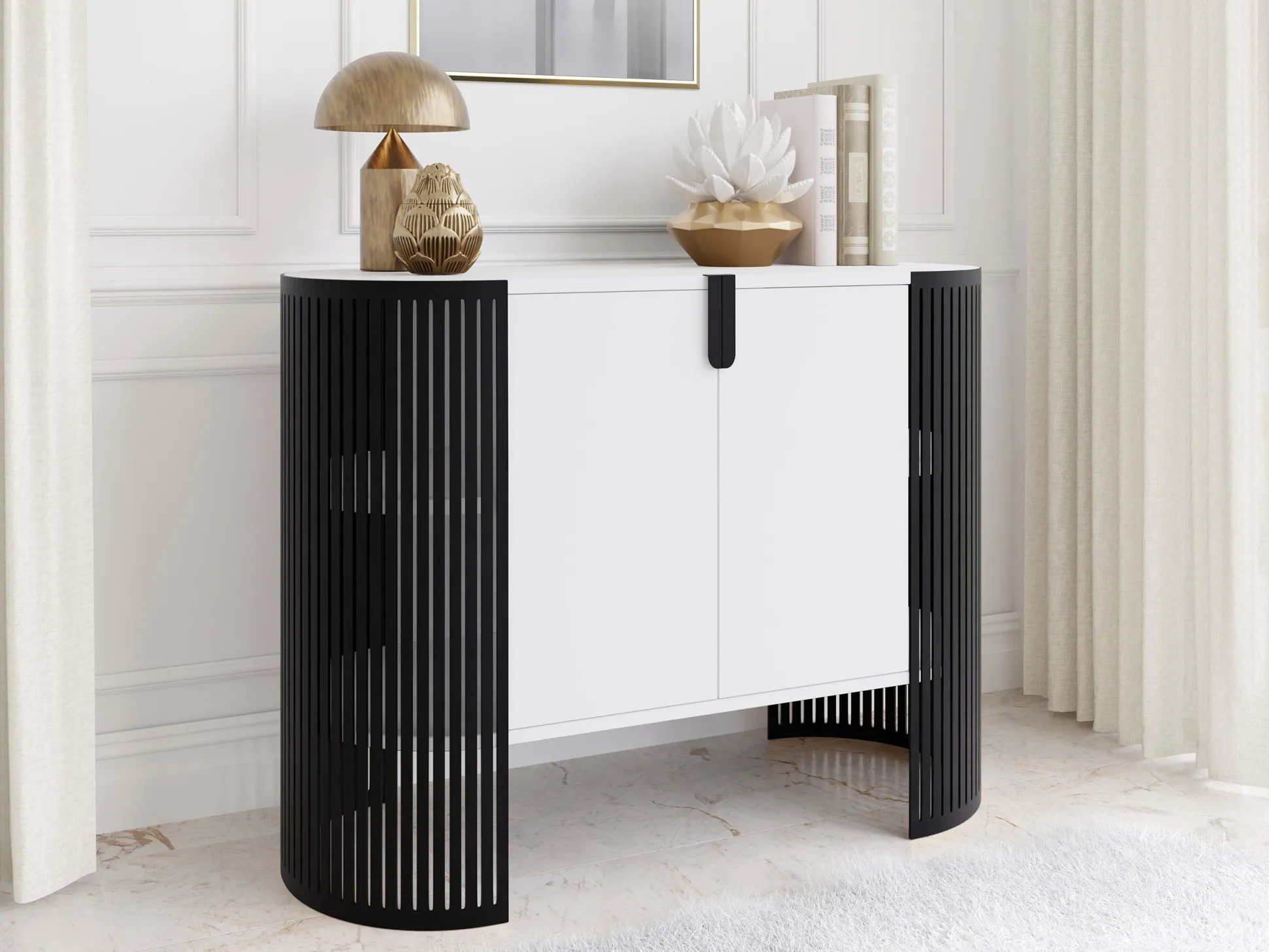 Skænk Civer (Sort + Hvid)