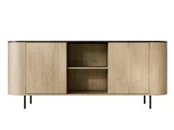 Skænk Comfivo Livtena I (Sort marmor + Sort)