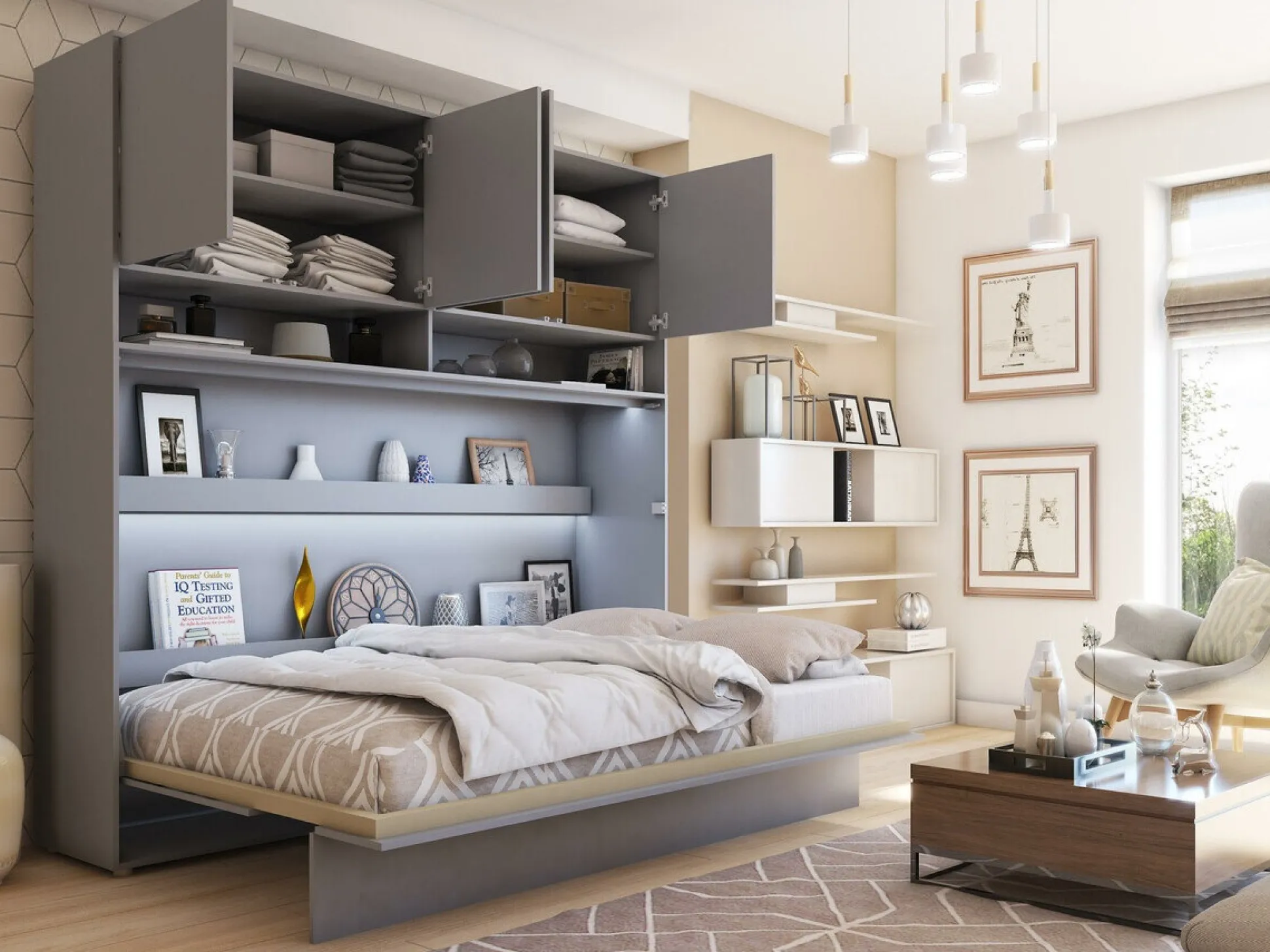 Skænk Concept Pro Lenart Levfere 120 (Grå)