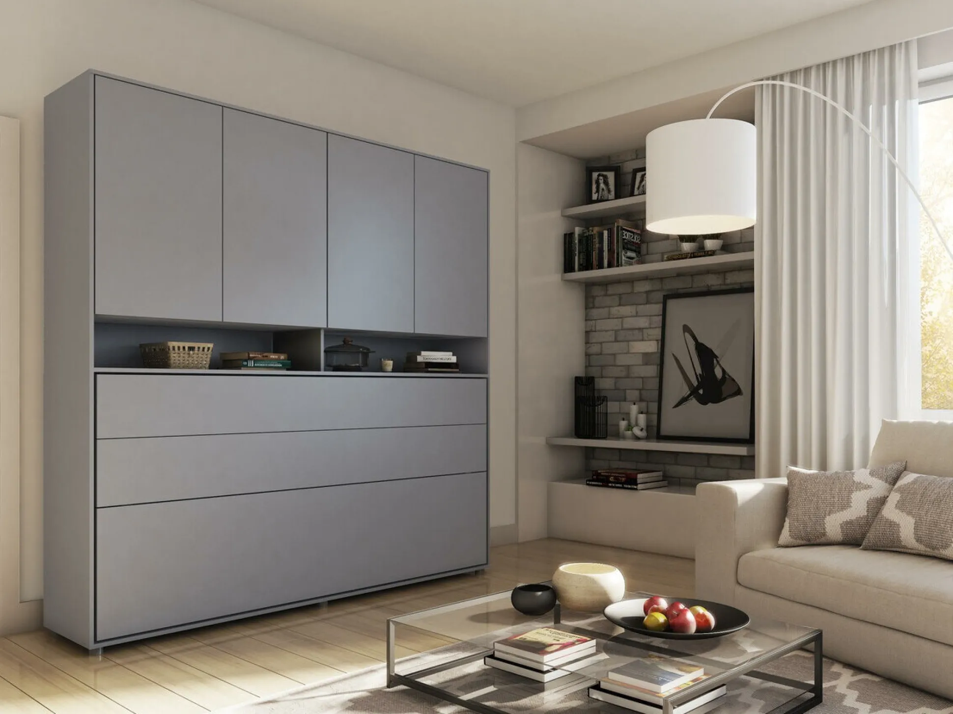 Skænk Concept Pro Lenart Levfere 120 (Grå)