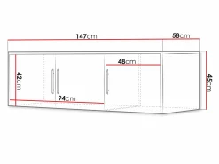 Skænk Dortivu I (Sonoma eg)