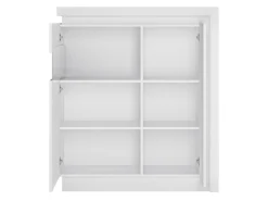 Skænk Feldeli 112 (Hvid + Glansfuld hvid)