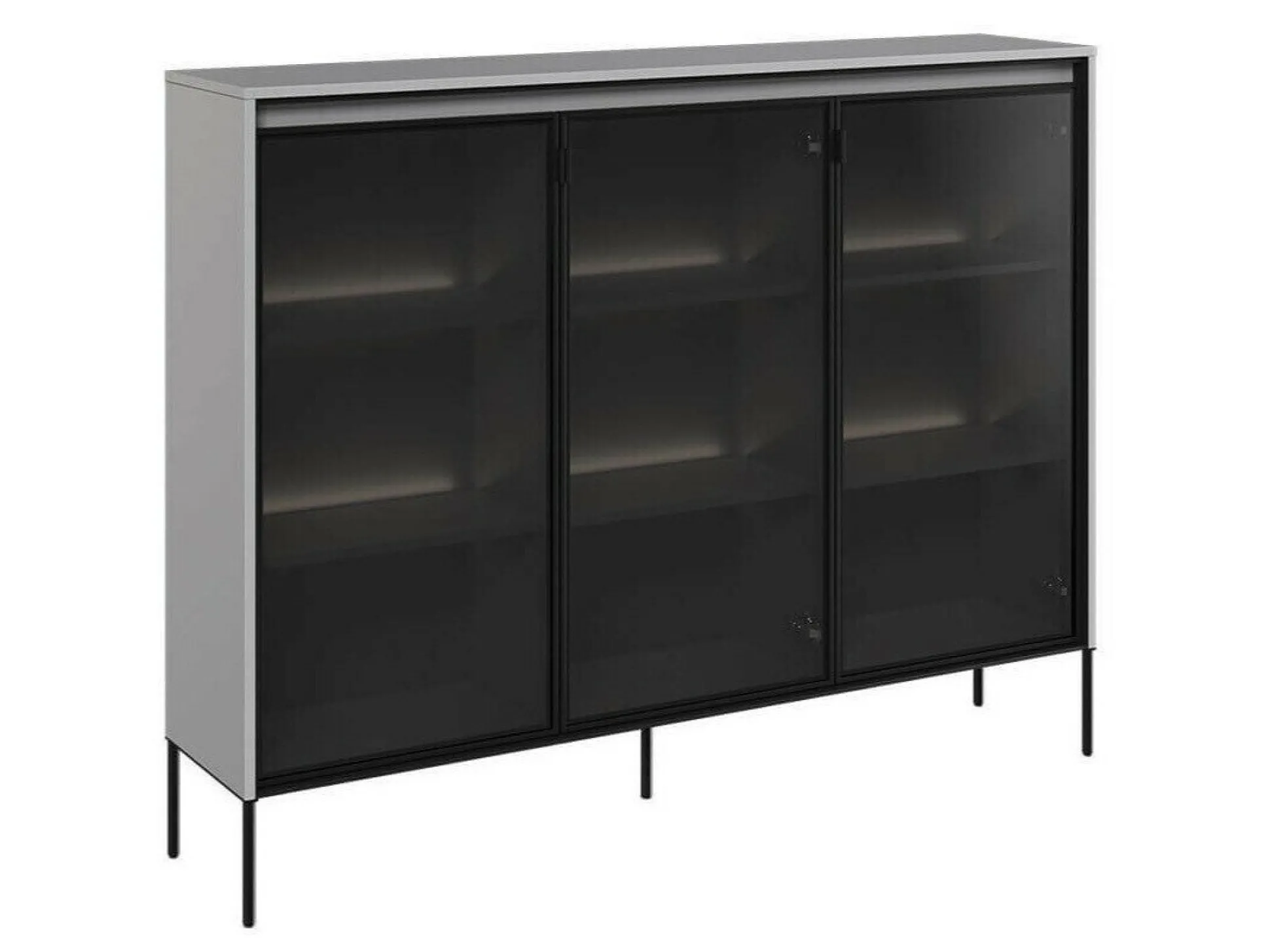 Skænk Fernolu 108 (Grå + Sort)