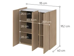 Skænk Fresno 149 (Egetræ)