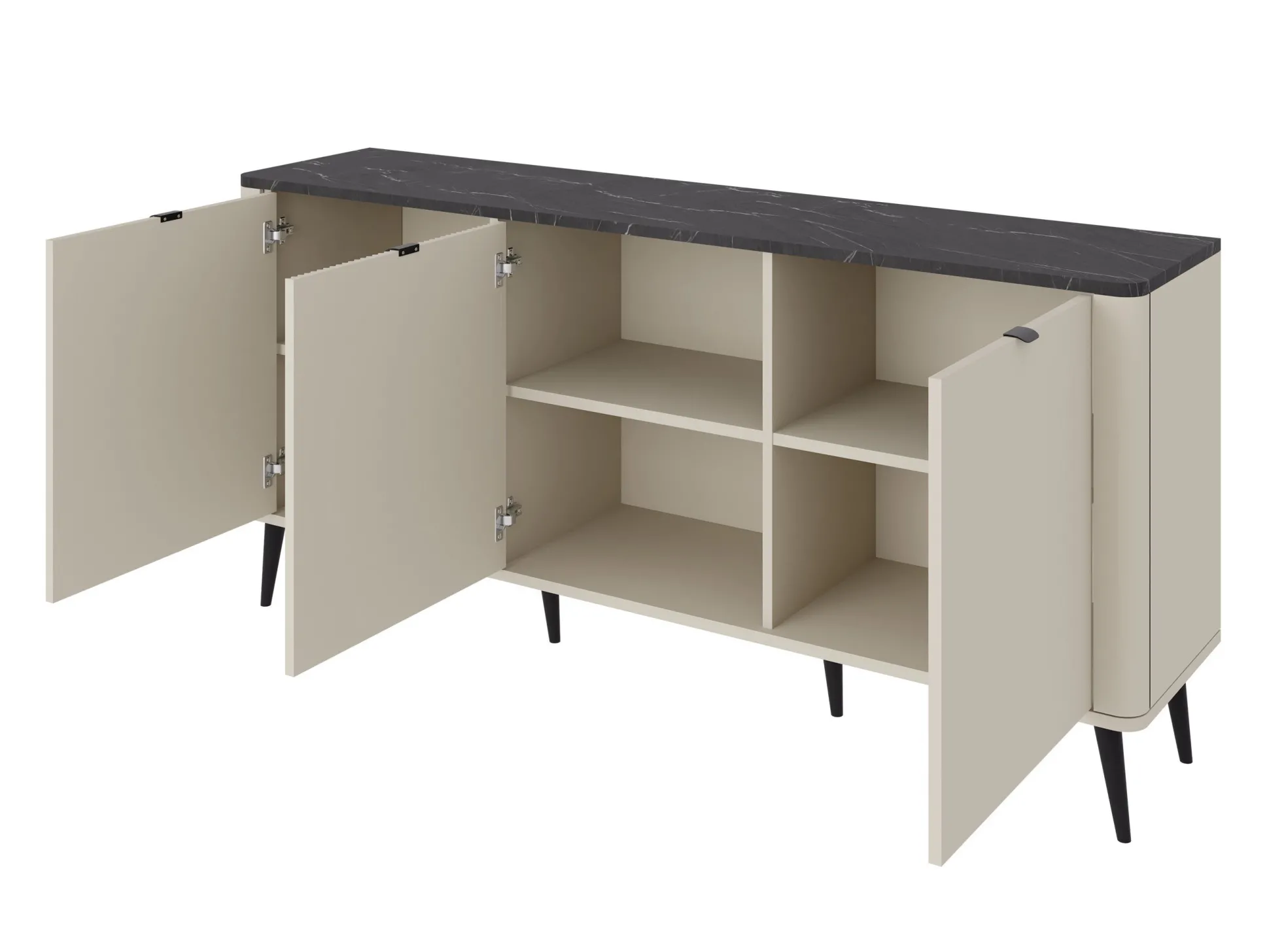 Skænk Lufela 106 (Kashmir + Grå marmor)