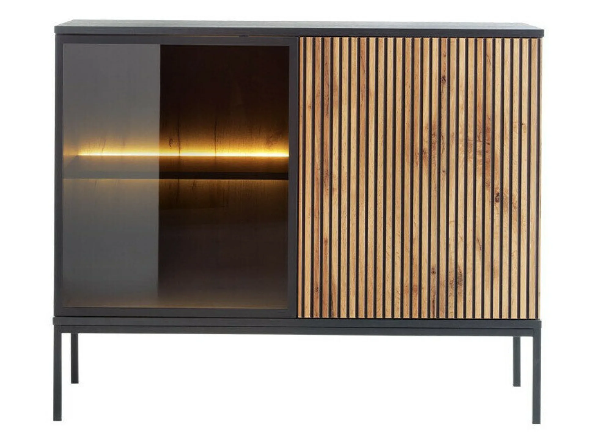 Skænk Manal (Sort + Wotan eg)