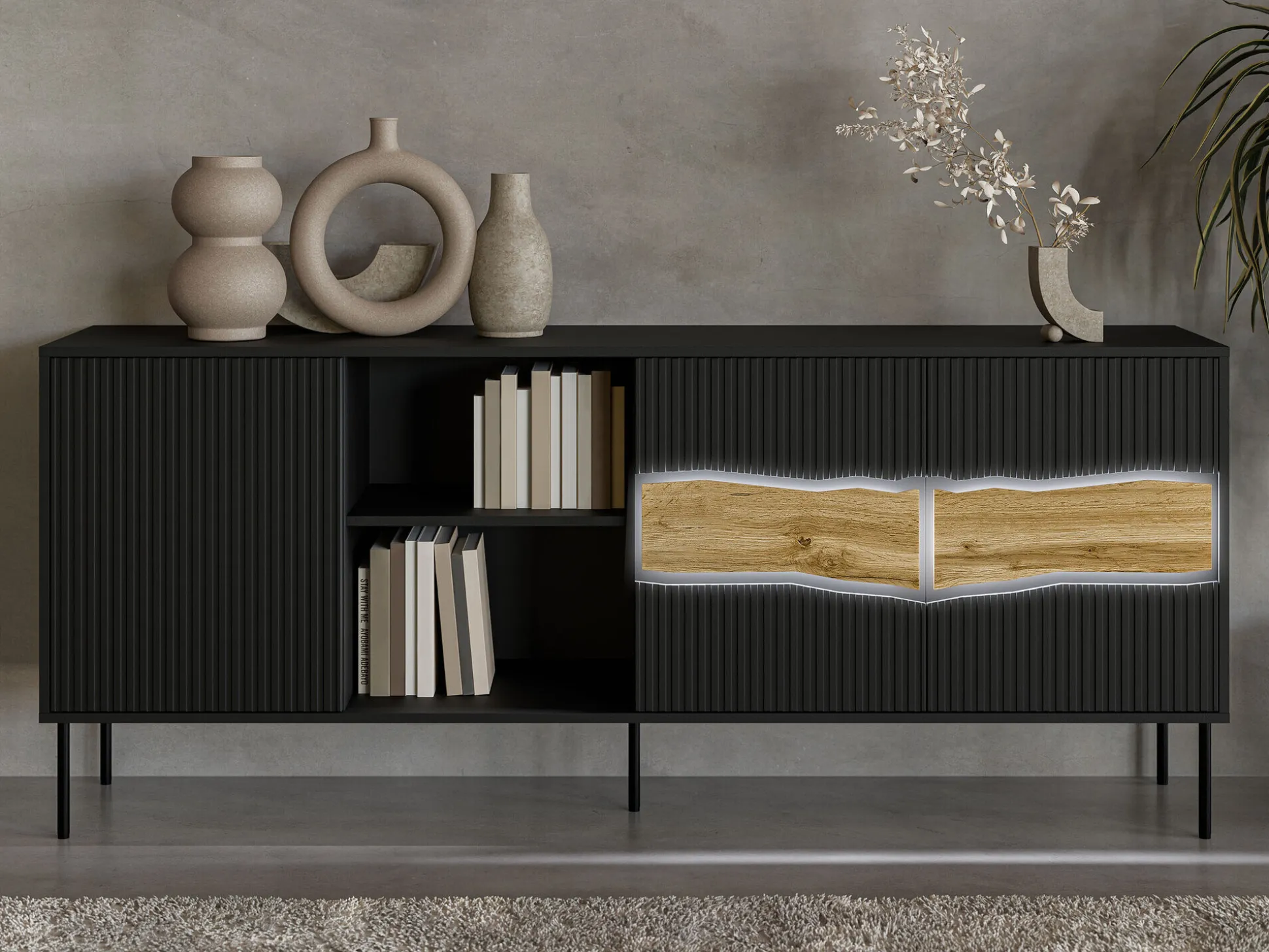 Skænk Monevare 101 (Sort + Wotan eg)