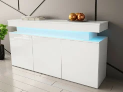 Skænk Monfero (Hvid + Glansfuld hvid)