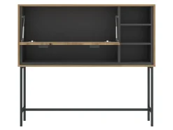 Skænk Morelmi 102 (Antracit + Egetræ)