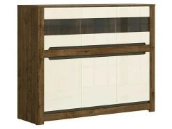 Skænk Ophevaru 102 (Glossy cream + April egetræ)