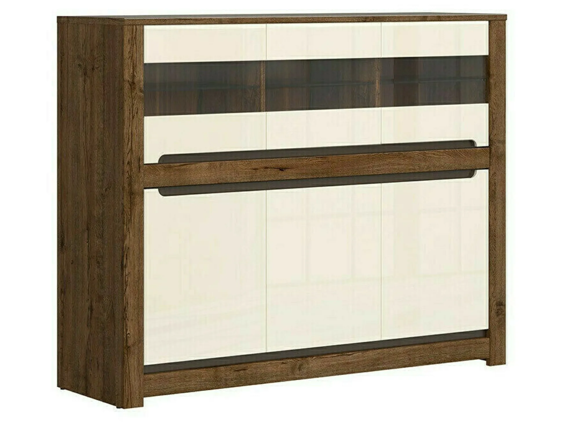 Skænk Ophevaru 102 (Glossy cream + April egetræ)