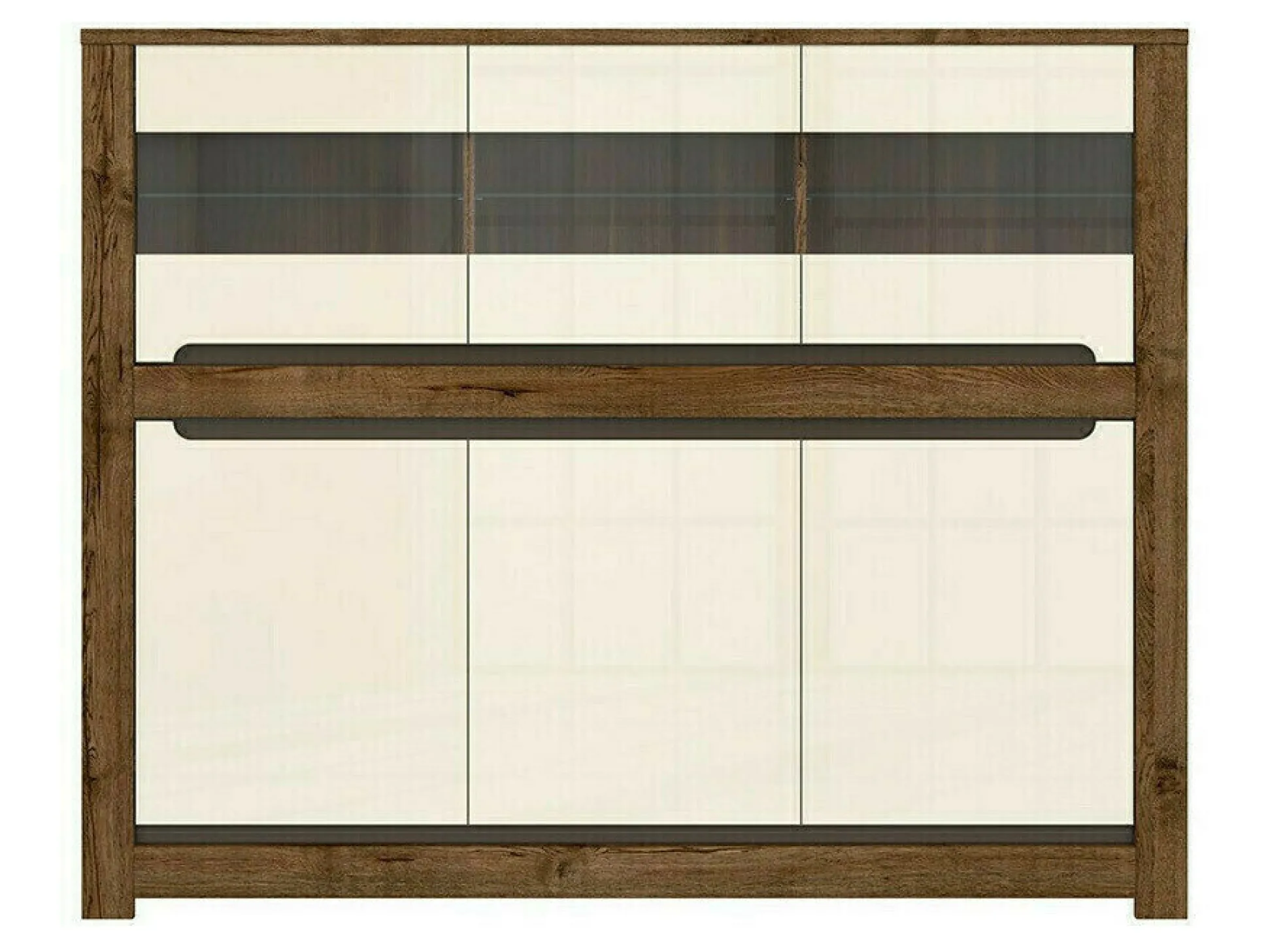 Skænk Ophevaru 102 (Glossy cream + April egetræ)