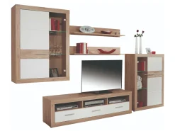 Skænk Romfera 108 (Hvid + San remo eg)