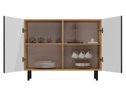 Skænk Romseru 101 (Sort + Artisan eg)