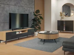 Skænk Romseru 101 (Sort + Artisan eg)