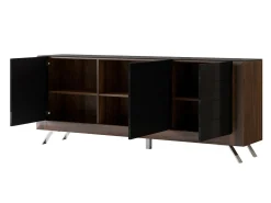 Skænk Sovera 103 (Nød + Blank sort)