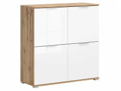 Skænk Tivetra 103 (Wotan eg + Glansfuld hvid)