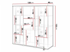 Skænk Torcame 100 (Sort)