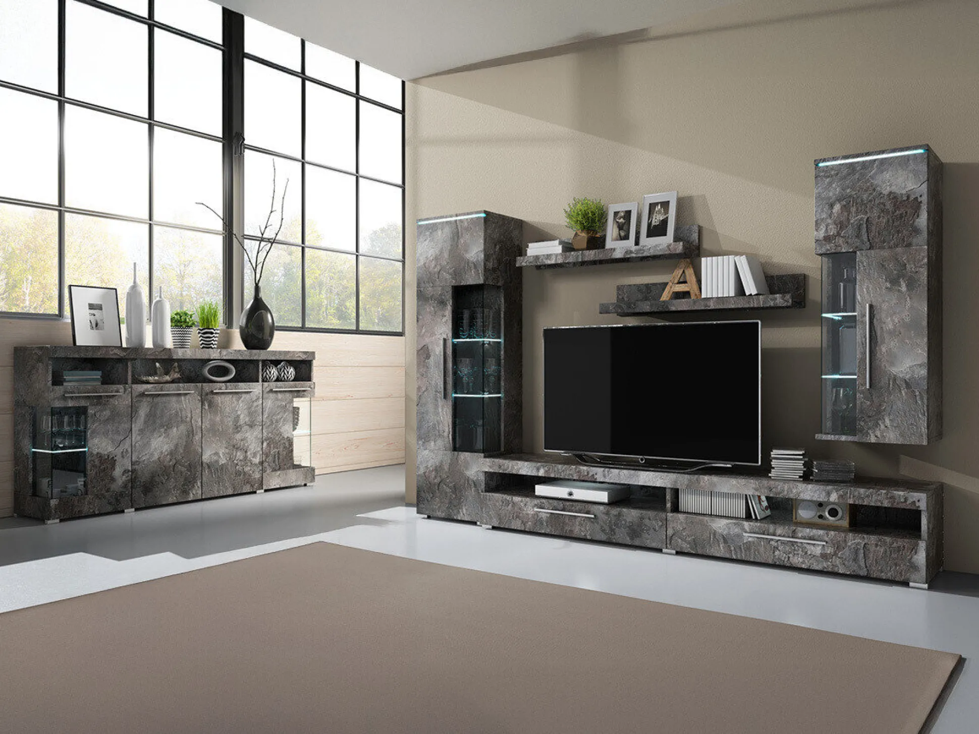 Skænk Torvire 113 (Mørk beton)