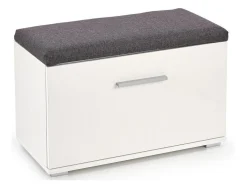 Skoskab Cirveso 117 (Hvid + Glansfuld hvid + Grå)