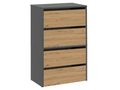 Skoskab Mandeville 223 (Antracit + Artisan eg)