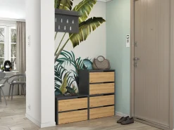 Skoskab Mandeville 223 (Antracit + Artisan eg)