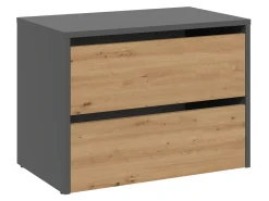 Skoskab Mandeville 222 (Antracit + Artisan eg)