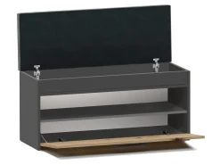 Skoskab Mandeville 216 (Antracit + Artisan eg)