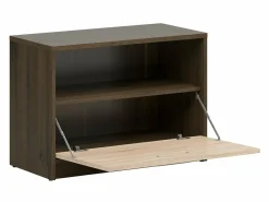 Skoskab Novsore 111 (Mørk eg + Sonoma eg)