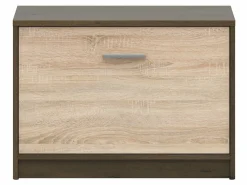 Skoskab Novsore 111 (Mørk eg + Sonoma eg)