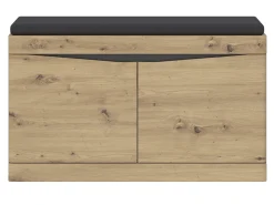 Skoskab Ontario 146 (Artisan eg + Antracit)