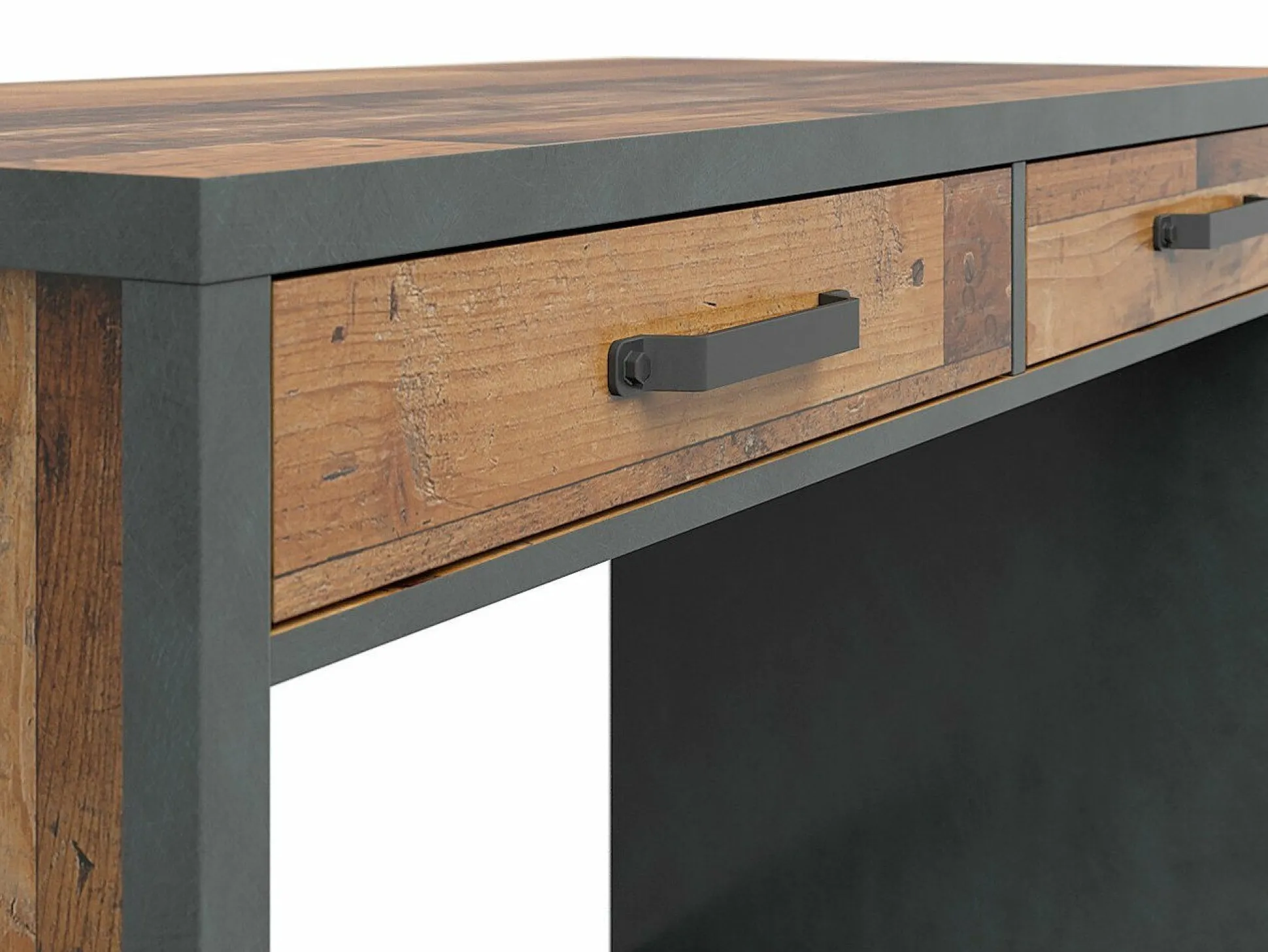 Skrivebord Belsera 100 (Brun + Matera grå)