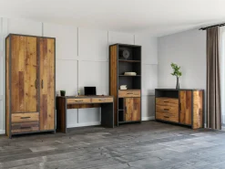 Skrivebord Belsera 100 (Brun + Matera grå)