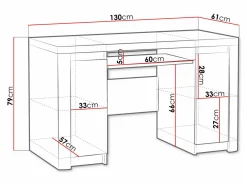 Skrivebord Etrmona 113