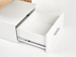 Skrivebord Houston 826 (Hvid + Gylden eg)