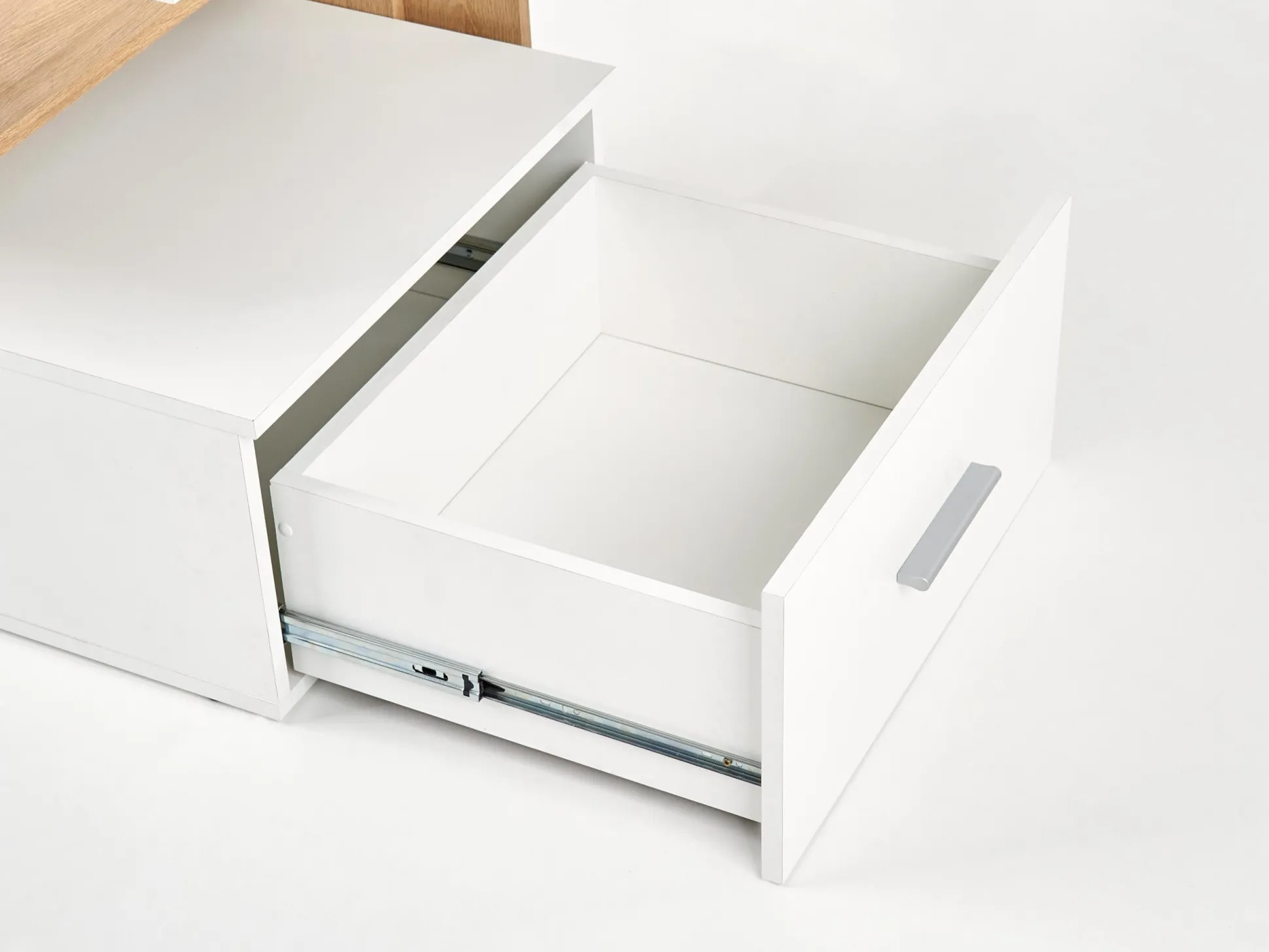 Skrivebord Houston 826 (Hvid + Gylden eg)