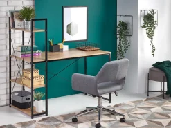 Skrivebord Houston 1888 (Sonoma eg + Sort)