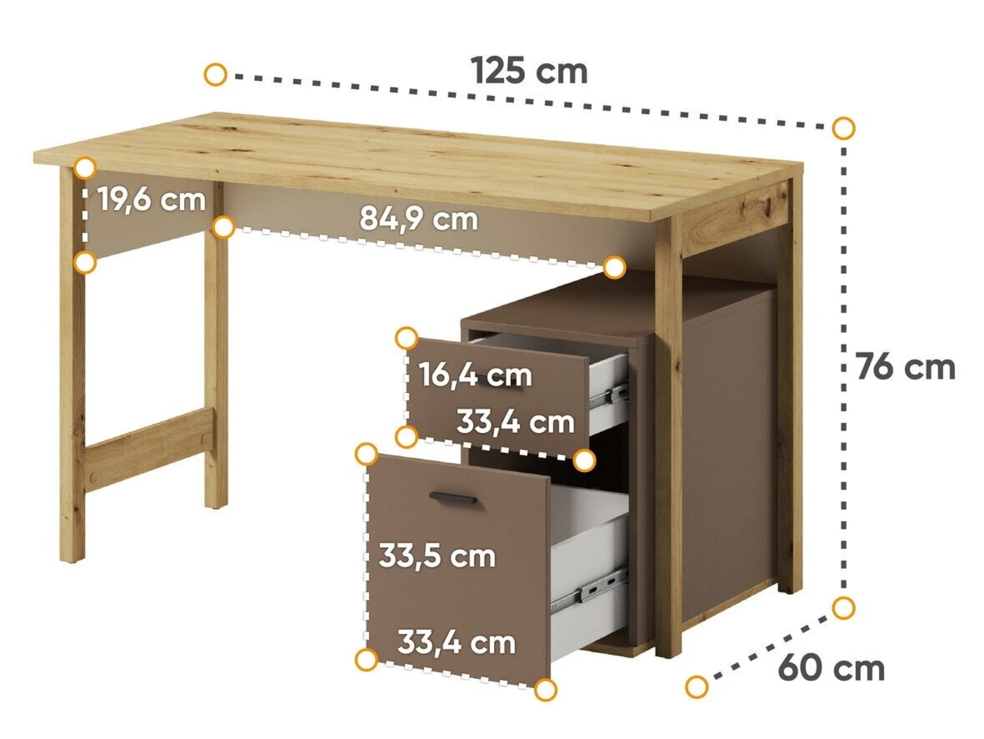 Skrivebord Laralu 103