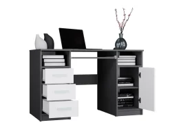 Skrivebord Mandeville 330 (Antracit + Hvid)