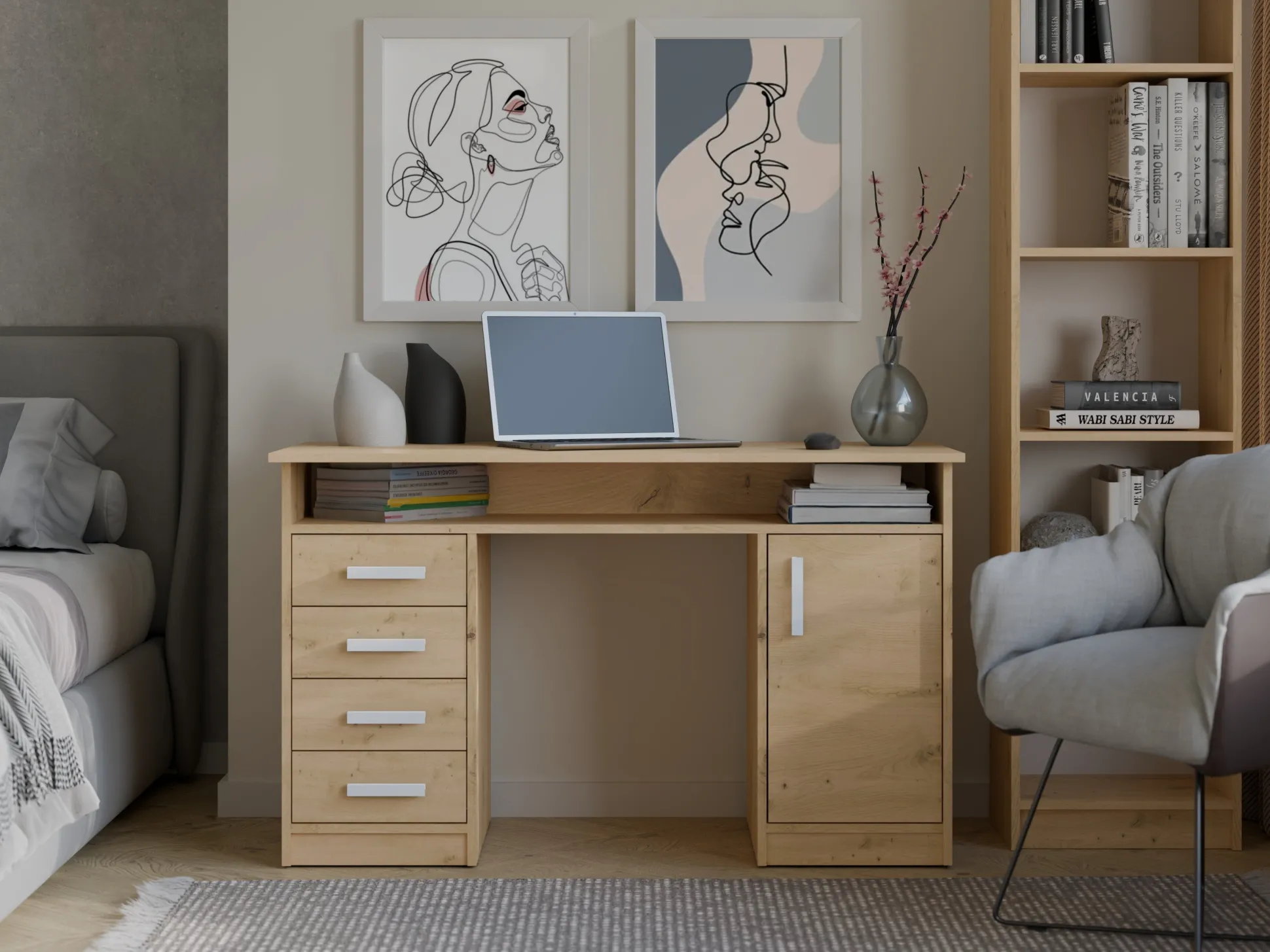Skrivebord Mandeville 329 (Artisan aok)